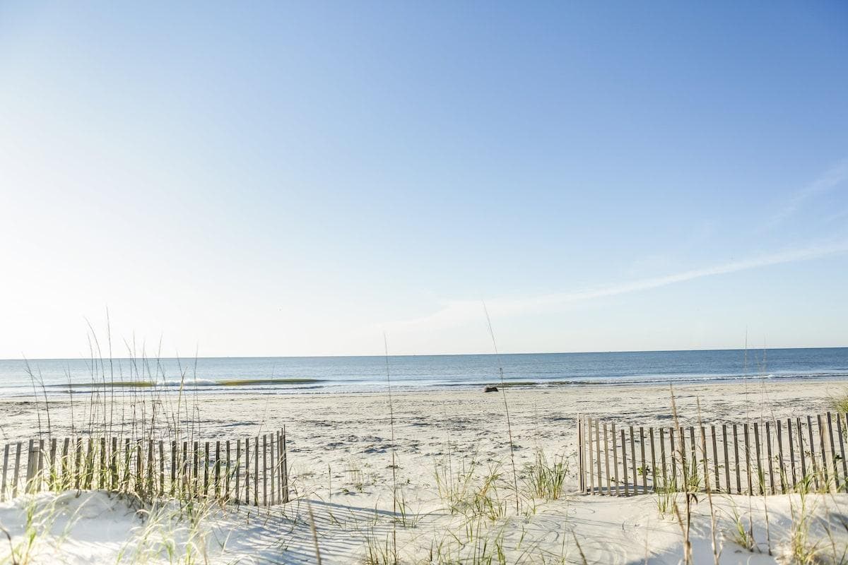 You are a 1 minute walk to the beach